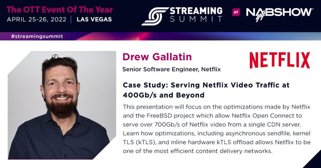 NAB Streaming Summit Presentation Serving Netflix Video Traffic at