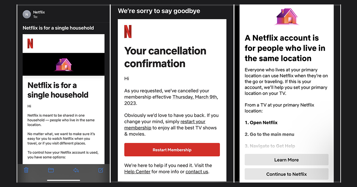 Netflix’s New Account Sharing Rules Are a Mess With Confusing