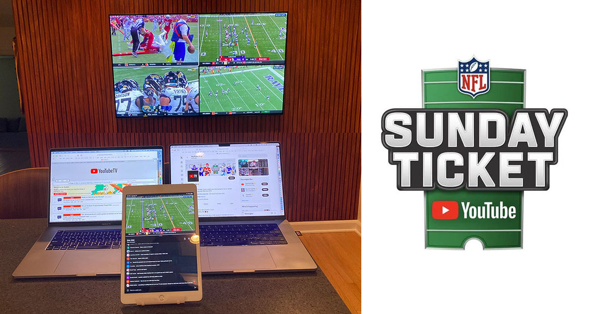 Live Blogging NFL Sunday Ticket on  : Streams Live, Multiview Looking  Good - Dan Rayburn 